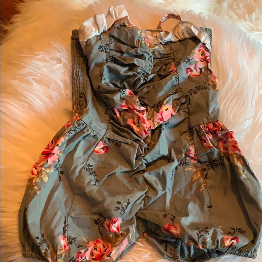 floral romper worn once purchased from Nordstrom